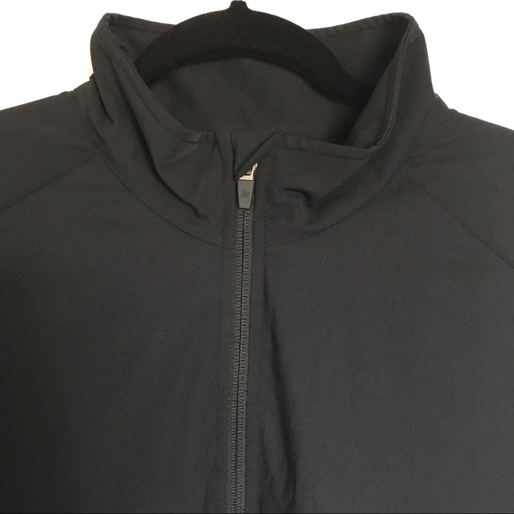 Zero Restriction Black Quarter Zip Pullover Jacke… - image 2